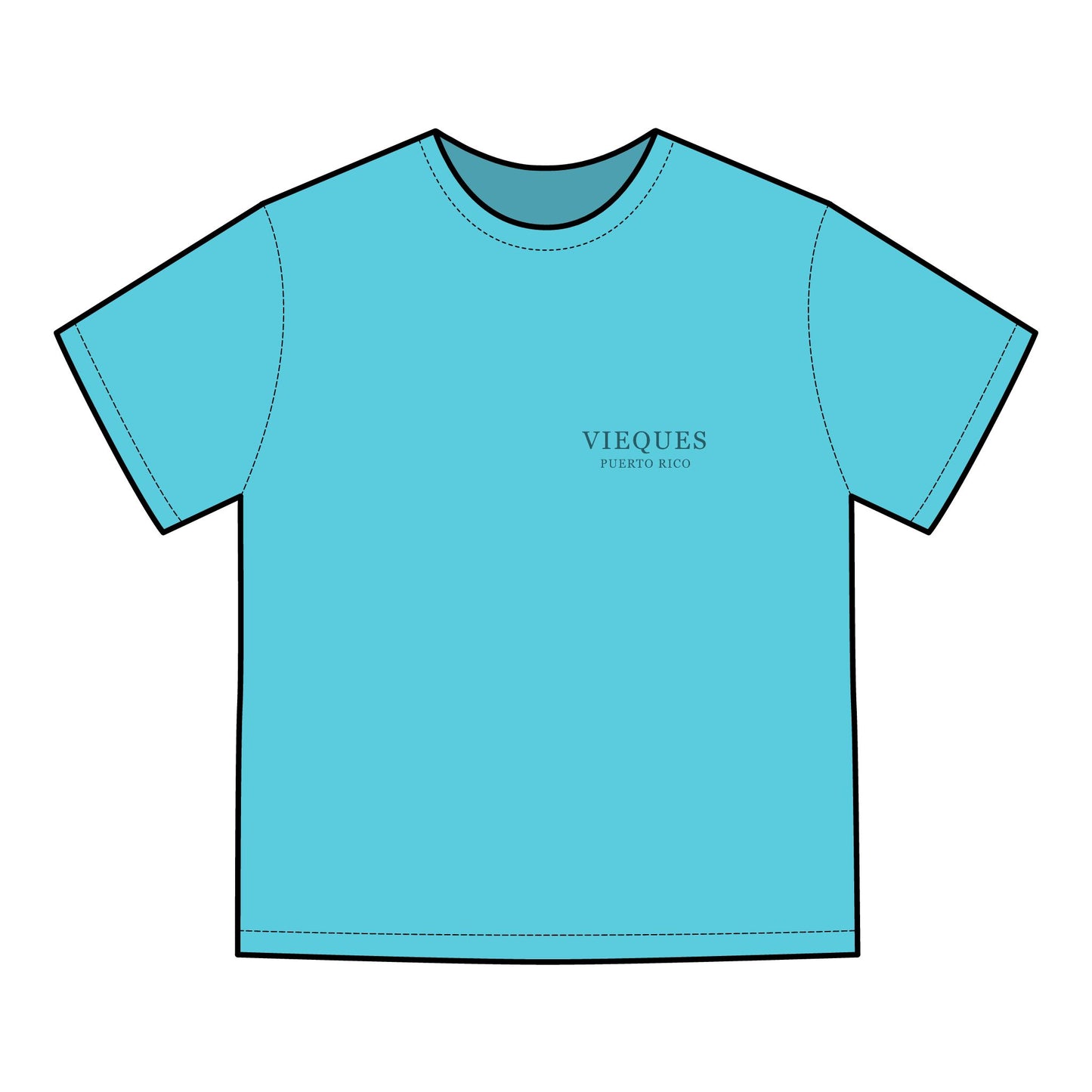 Vieques ComfortWash® T-Shirt - Relaxed Island Vibes, Eco-Friendly Beachwear, Gift for Travelers, Nature Lover Apparel, Casual Summer Style