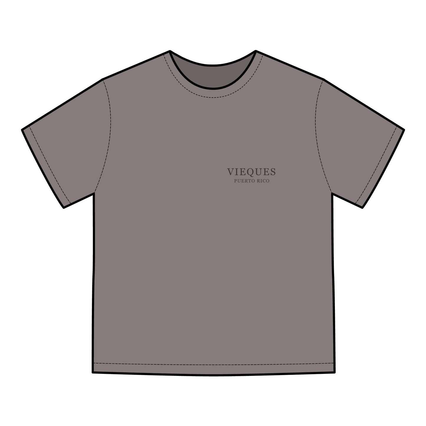 Vieques ComfortWash® T-Shirt - Relaxed Island Vibes, Eco-Friendly Beachwear, Gift for Travelers, Nature Lover Apparel, Casual Summer Style