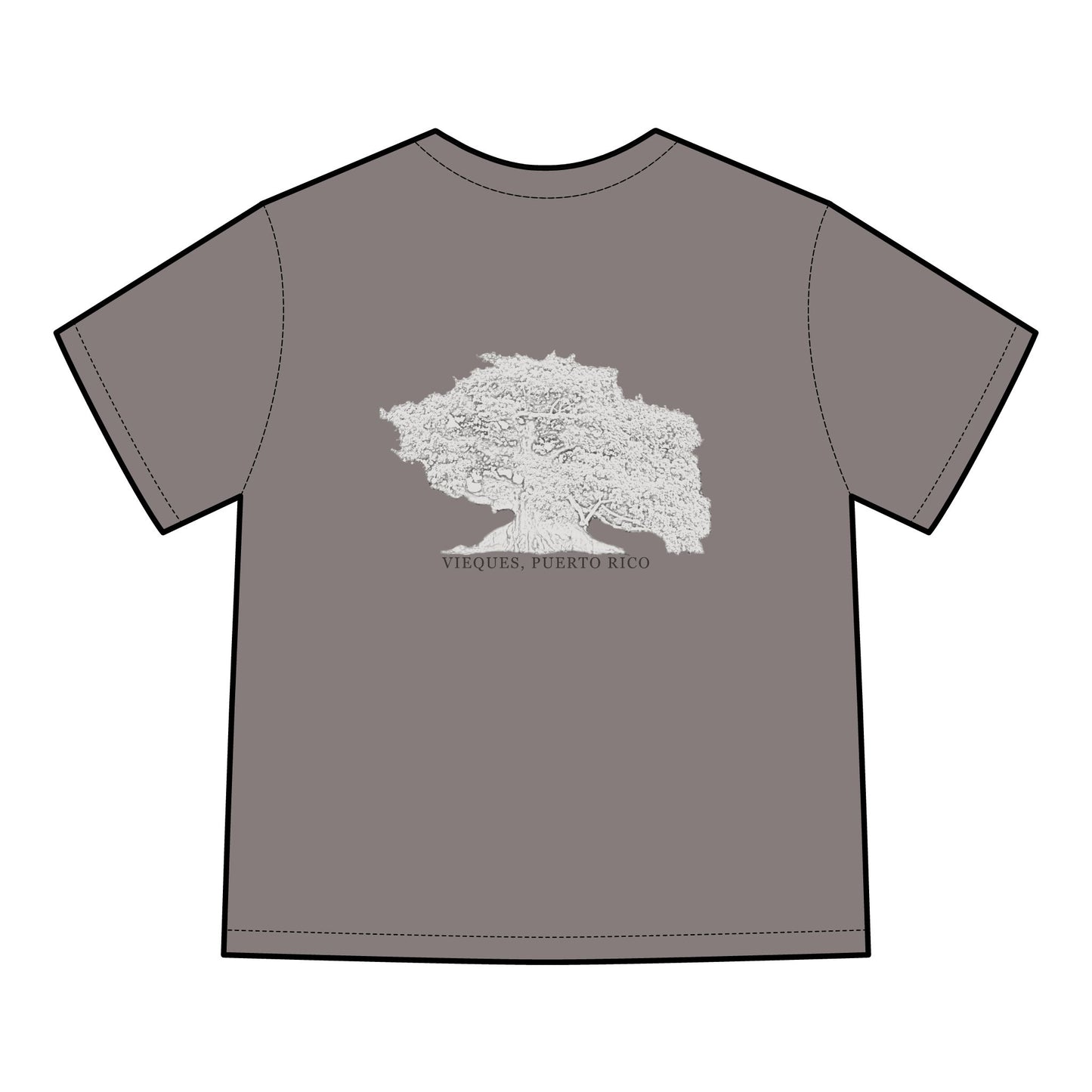 Vieques ComfortWash® T-Shirt - Relaxed Island Vibes, Eco-Friendly Beachwear, Gift for Travelers, Nature Lover Apparel, Casual Summer Style
