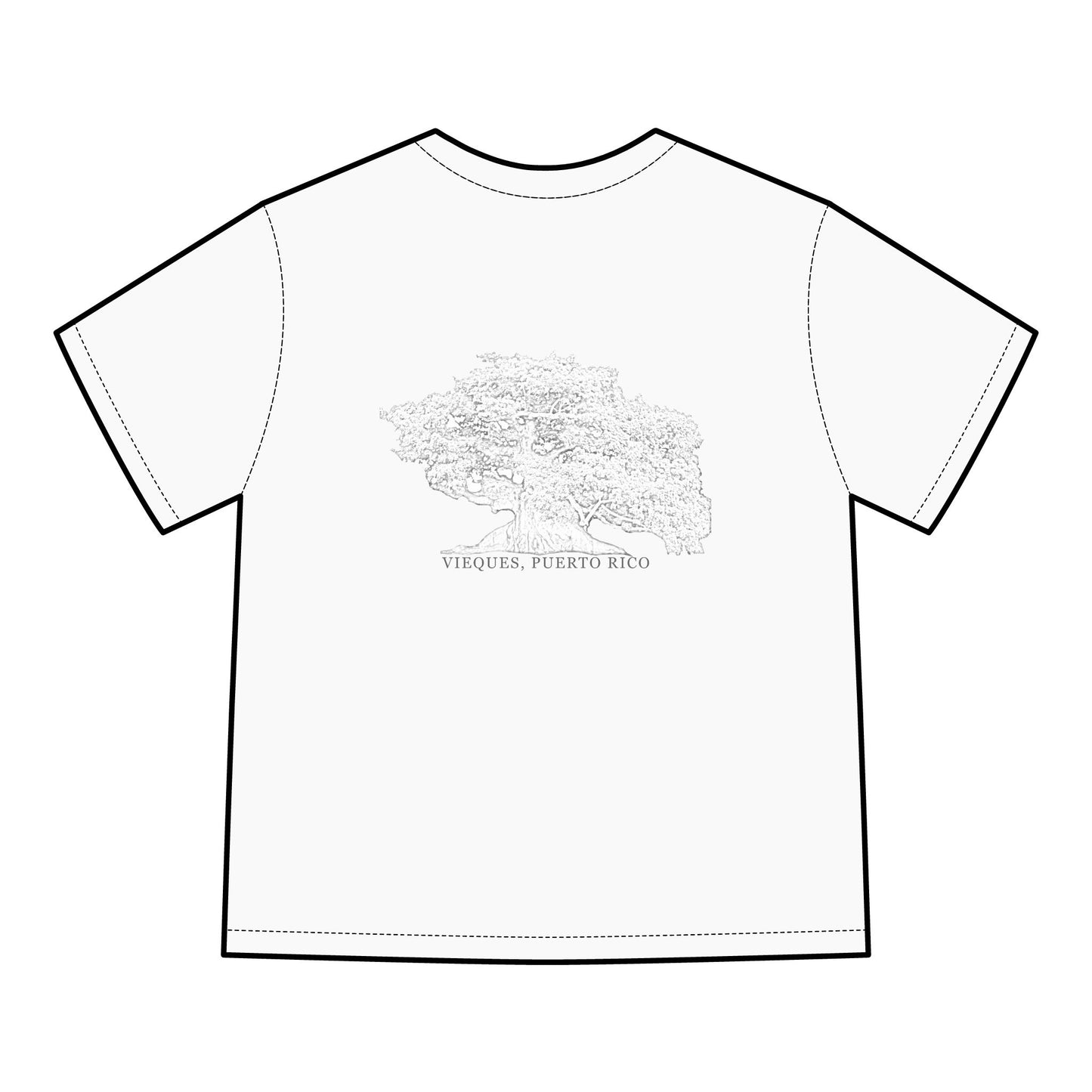 Vieques ComfortWash® T-Shirt - Relaxed Island Vibes, Eco-Friendly Beachwear, Gift for Travelers, Nature Lover Apparel, Casual Summer Style